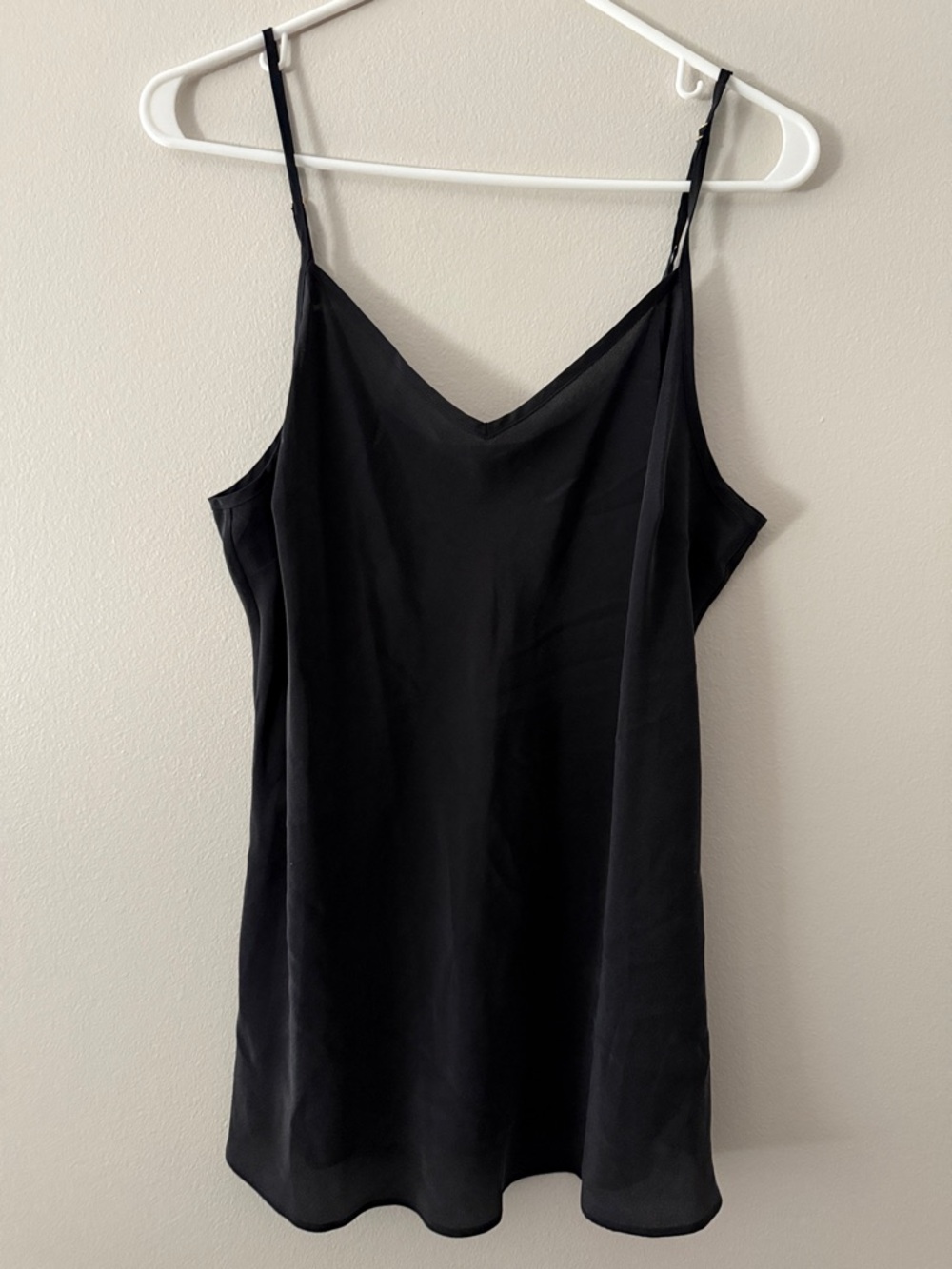 J. Crew Black Silk Cami